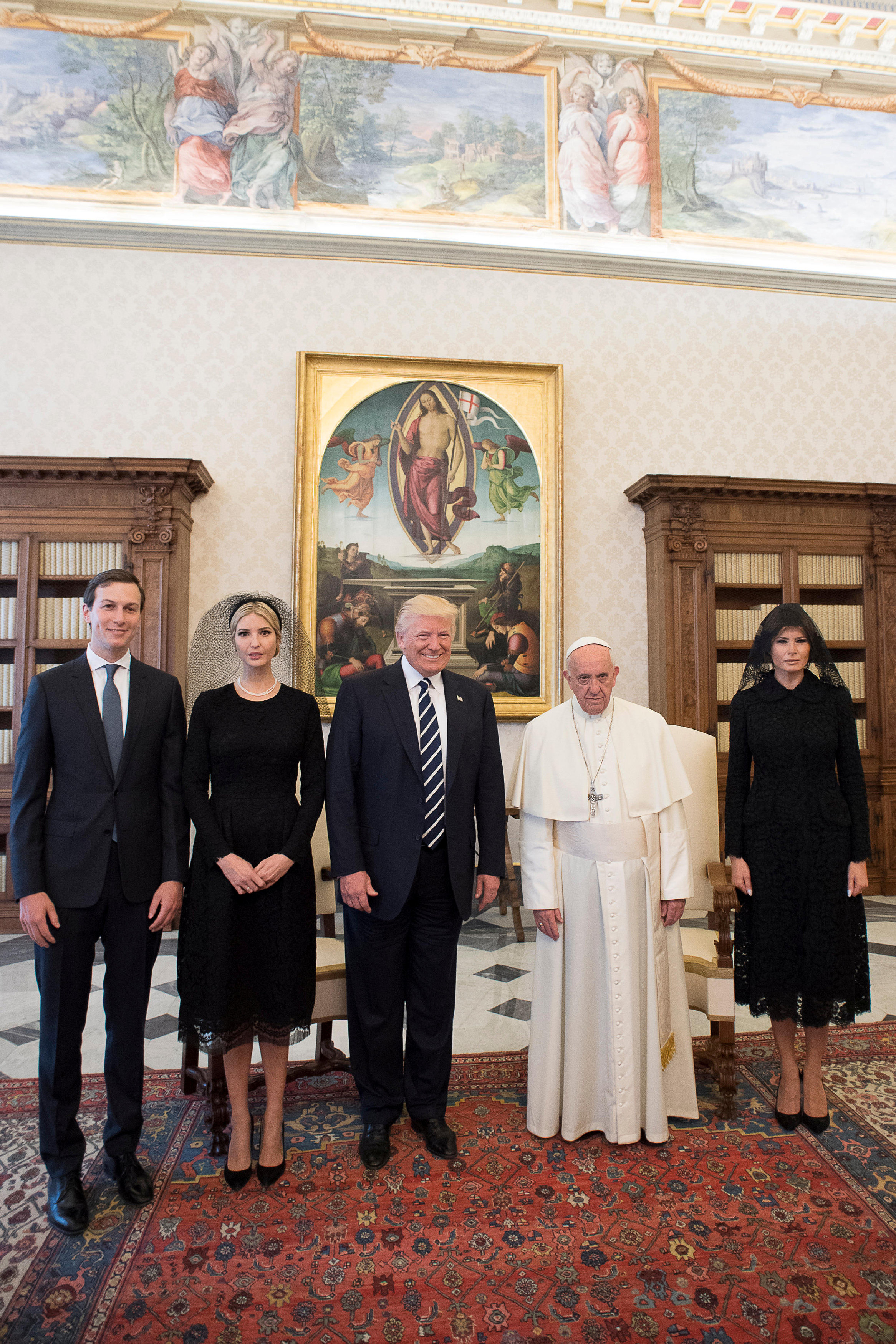 La foto del Papa Francisco con Trump que se convirtió en viral