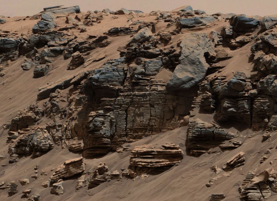 Las impresionantes imágenes del planeta Marte el robot 