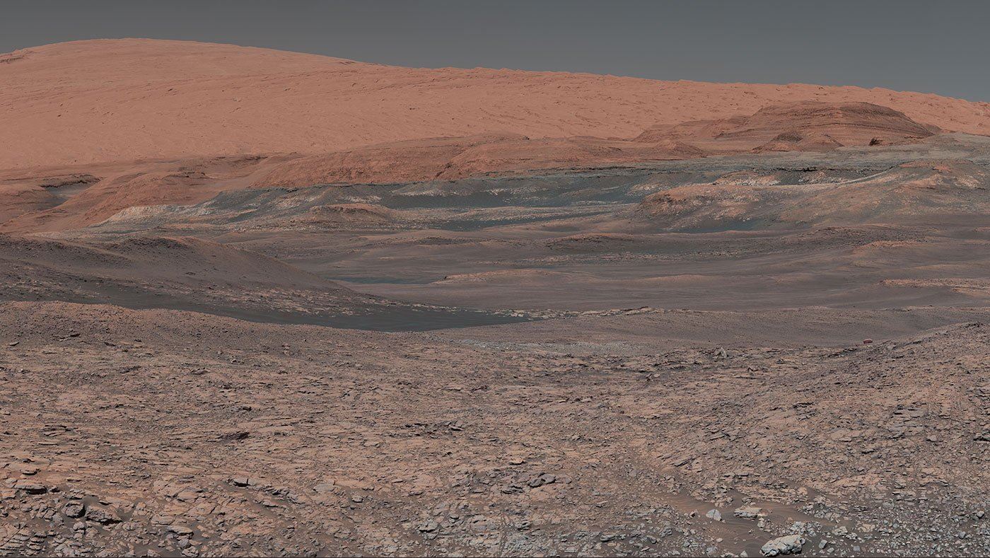 Las impresionantes imágenes del planeta Marte el robot 