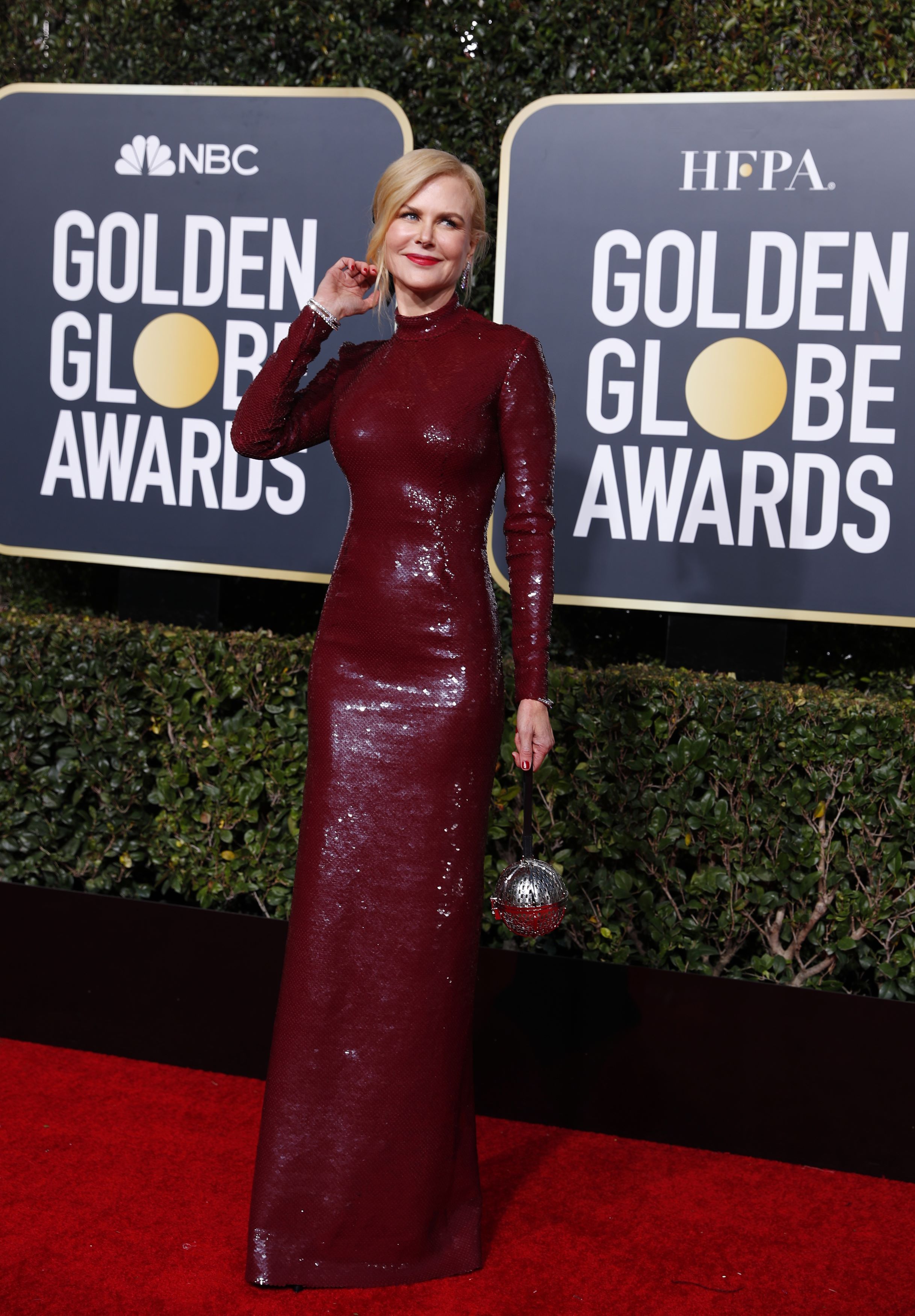 FOTOS] El atrevido vestido de Nicole Kidman en los Globos de Oro -  Meganoticias